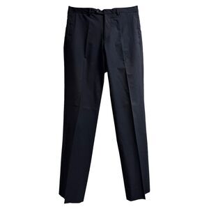 Prada Straight Leg Pants in Black Polyester